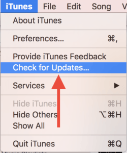 Check for iTunes updates Check for iTunes updates: iPhone won't Restore In Recovery Mode