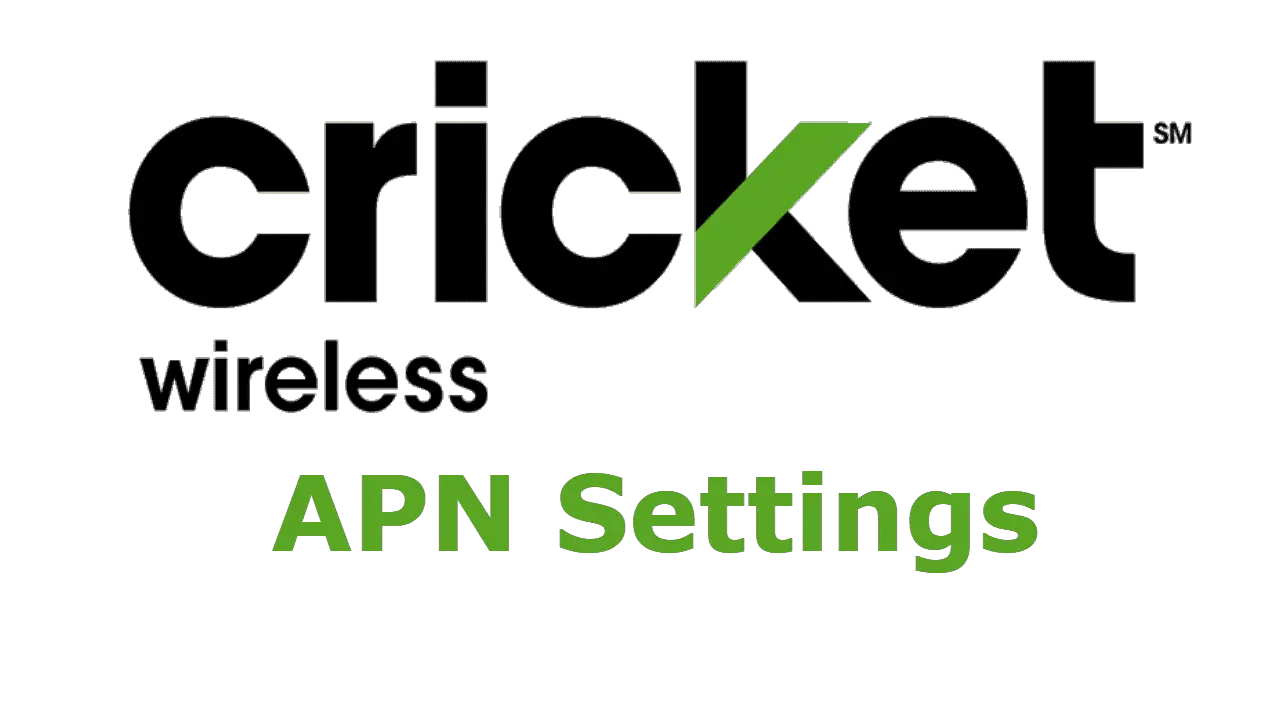 How To Setup Cricket APN Settings Step By Step Configuration Phone