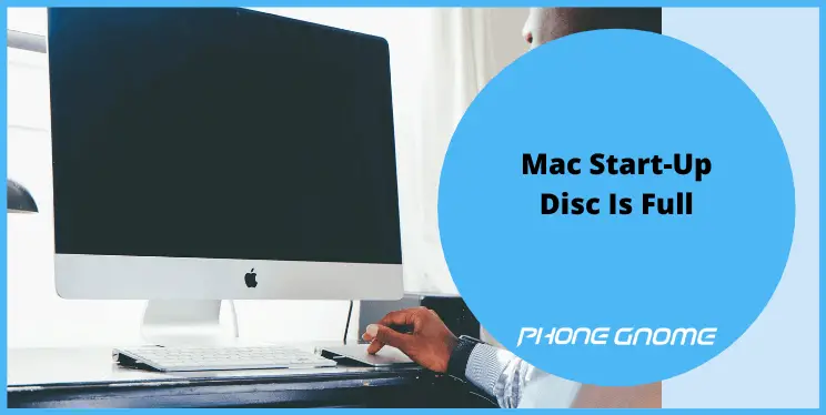 macbook air startup disk full