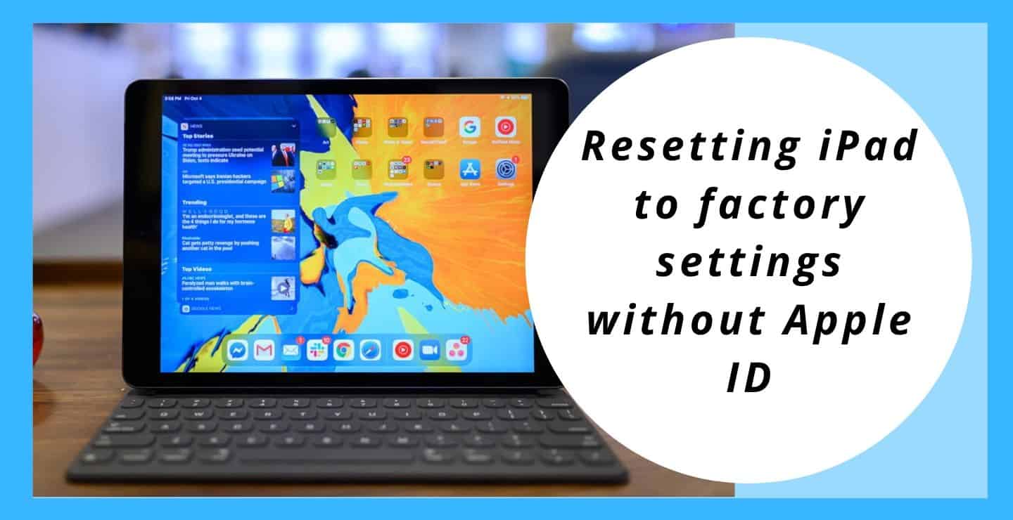 how to factory reset an iphone without apple id password