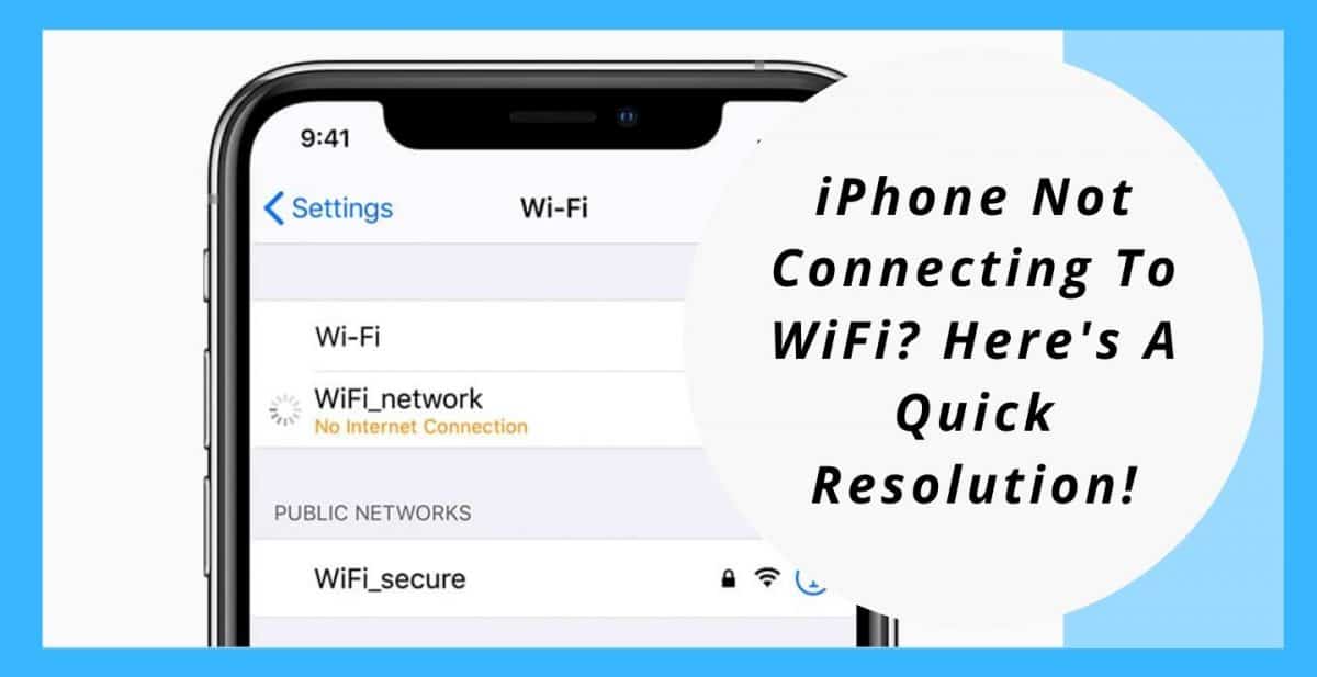 why does my iphone connect to random wifi